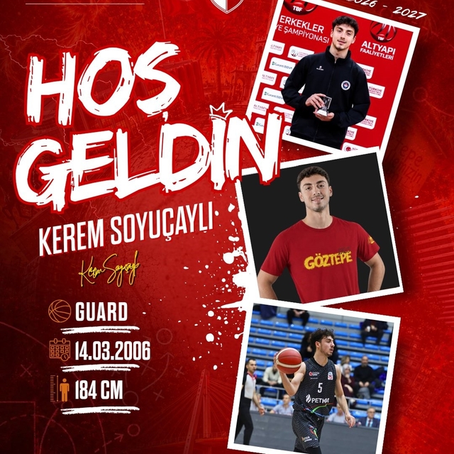 Göztepe Basketbol, Kerem Soyuçaylı'yı kadrosuna kattı