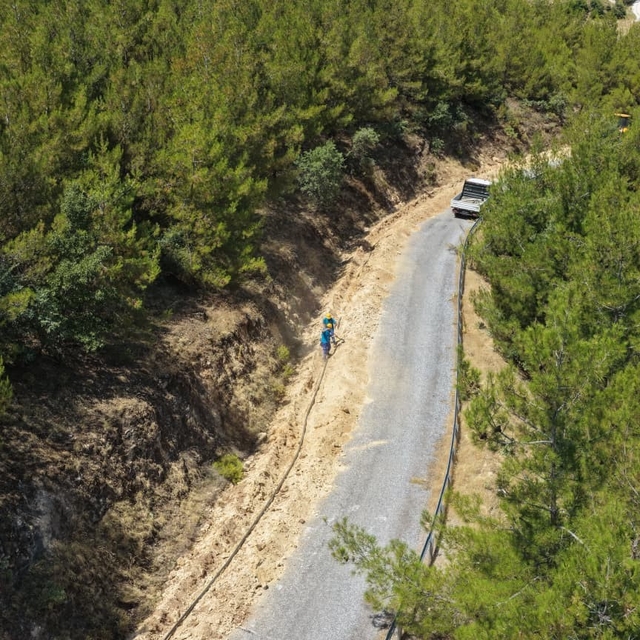 Bozdoğan Dümen Mahallesi'nin içme suyu altyapısı güçleniyor