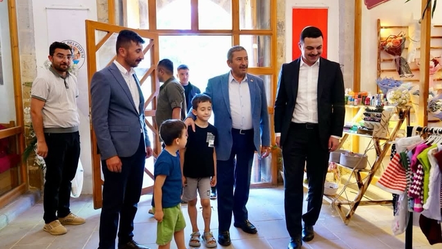 Başkan Bozkurt, Tarihi Yusuf Paşa Bedesteni'nde incelemelerde bulundu