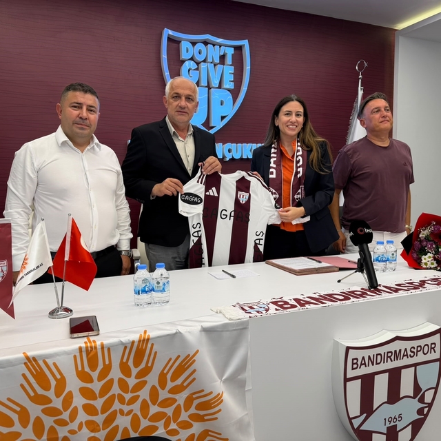 BAGFAŞ, Bandırmaspor'un forma kol sponsoru oldu