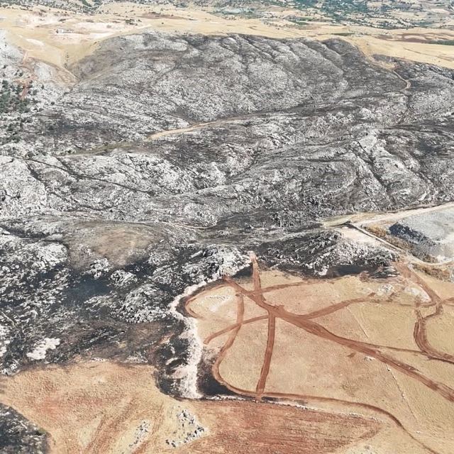 Adıyaman'daki orman yangını söndürüldü
