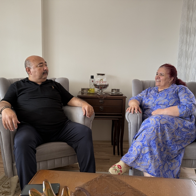 Böbreğiyle hayata tutunduğu eşine minnettar