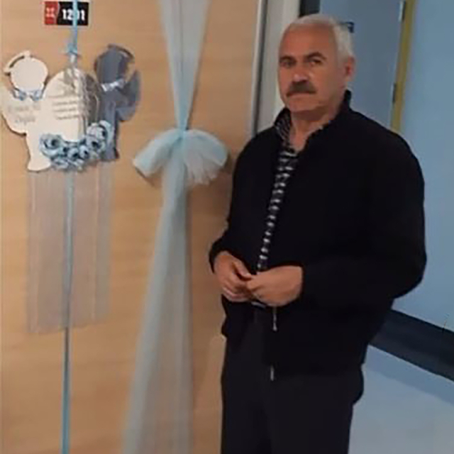 Tayin için çıktıkları yolculukta ağır yaralanan baba 8 günlük yaşam mücadel...