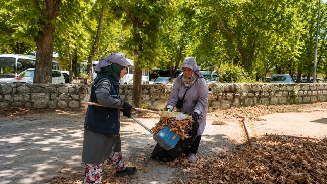 Park Bahçeler Müdürlüğü'nden Karacabey genelinde yoğun mesai