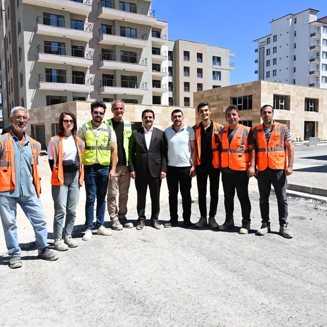 Başkan Taşkın, Battalgazi'deki rezerv alan incelemelerine devam ediyor
