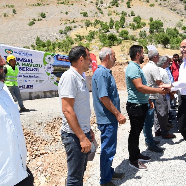Malatya'da 207 adet sulama havuzunun inşaatı devam ediyor