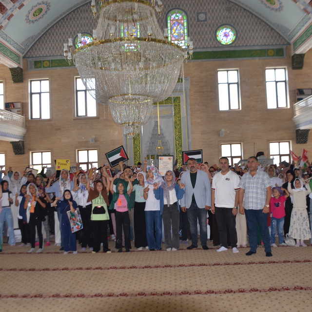 Muş'ta TÜGVA Yaz Okulları Cami Buluşması etkinliği yapıldı