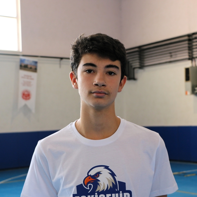 Sınav stresini basketbolla atan LGS birincilerinden Burak Mamur Galatasaray...