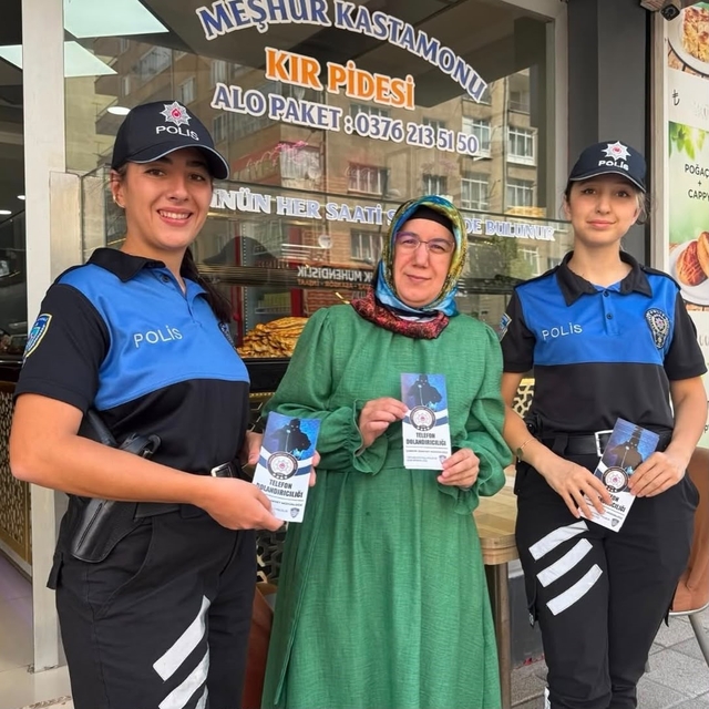 Çankırı'da vatandaşlar dolandırıcılığa karşı uyarıldı