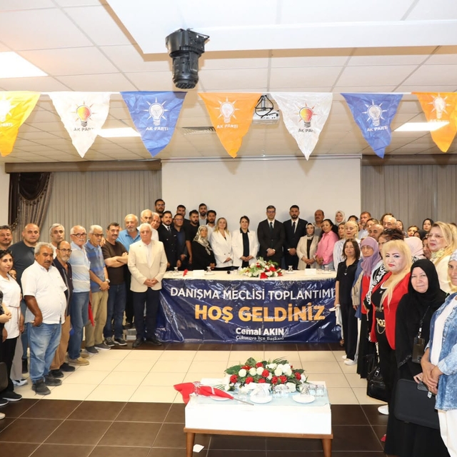 AK Parti Çukurova İlçe Danışma Meclisi Toplantısı yapıldı