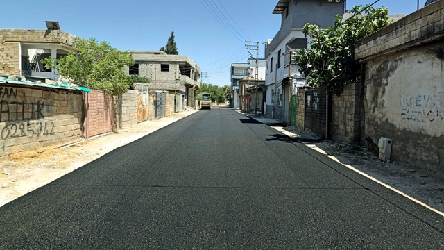Araban'da 3 mahallede yol yenileme çalışmaları tamamladı