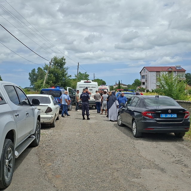Samsun'da bahçede yaktığı ateşin içinde kalan kadın öldü