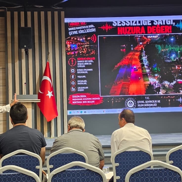 Tatvan'da işletmelere müzik yayın izni ve gürültü denetimleri toplantısı dü...