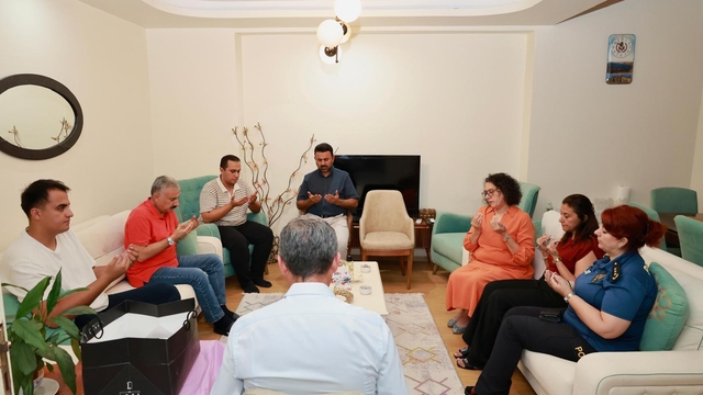 Şehit polis Sinan Çetinkaya dualarla anıldı