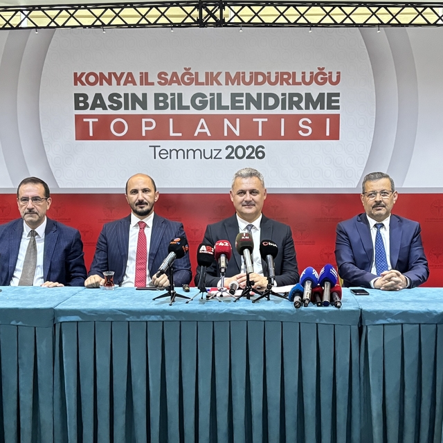 Konya'da sağlık hizmetleri değerlendirildi