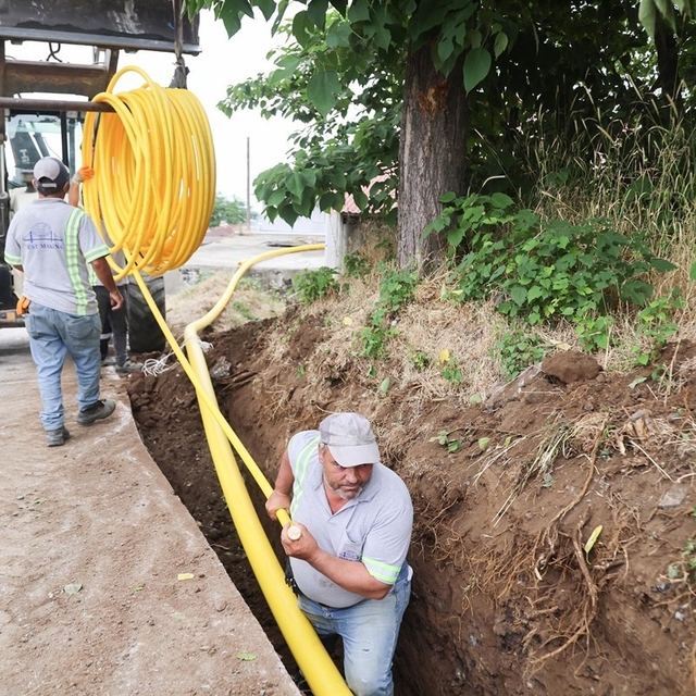 Canik'te doğal gaz seferberliği