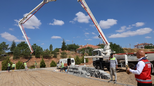 Kırıkkale'de 25. parkın temeli atıldı