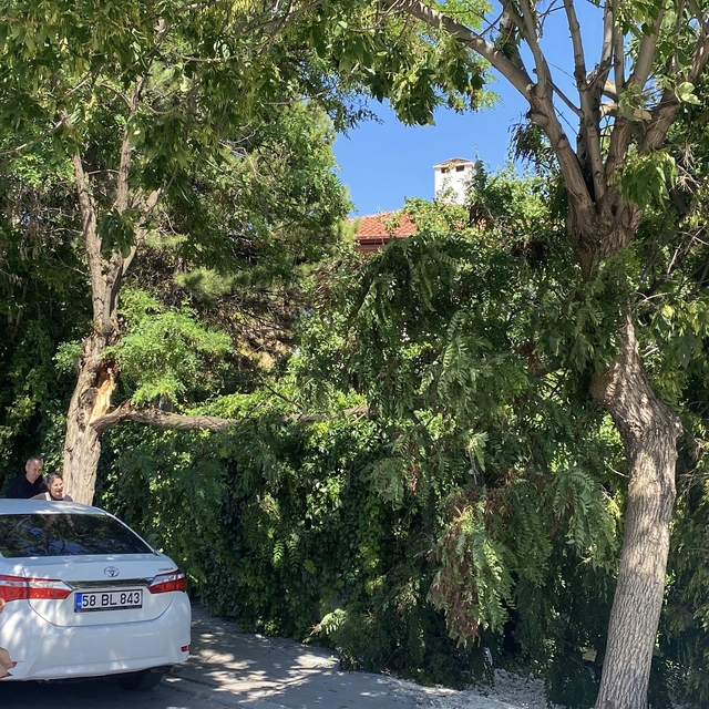 Sivas Valiliği uyarmıştı, rüzgar hasara yol açtı