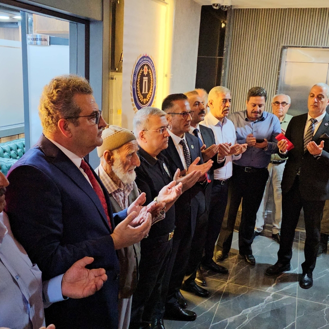 EMŞAV Siirt hizmet binası açıldı