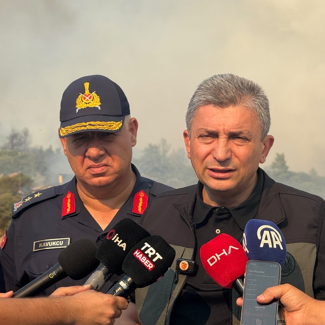 Antalya'da iki günde çıkan 12 yangından 10'u söndürüldü