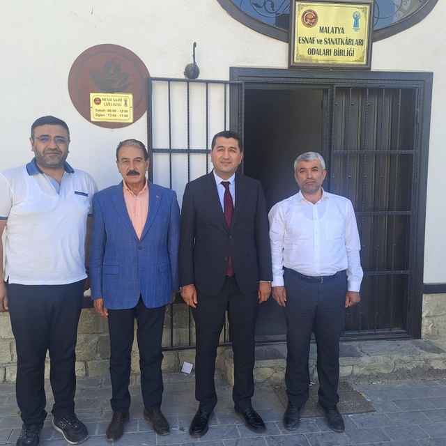 MTSO Başkan Adayı Boyraz'dan MESOB'a ziyaret