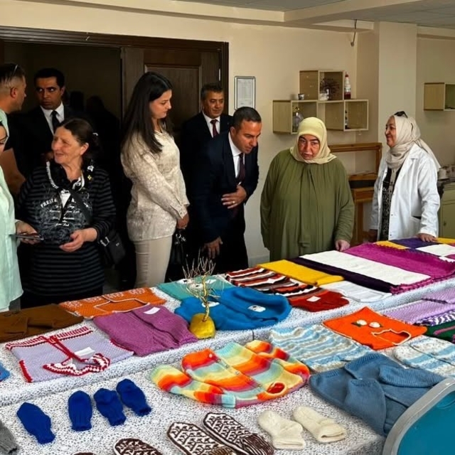 Kemah Huzurevi sakinleri Semiha Yıldırım ile buluştu