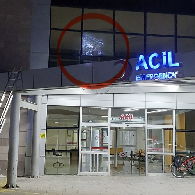 Hastaneye kurşun isabet etti: Silahla ateş eden şahıs yakalandı