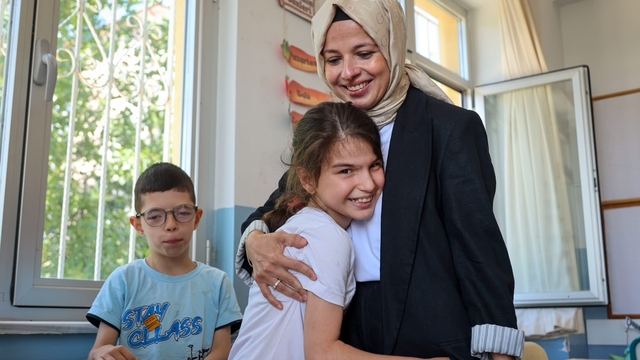 Özel ihtiyaçlı öğrenciler için açılan kurslar yerinde incelendi