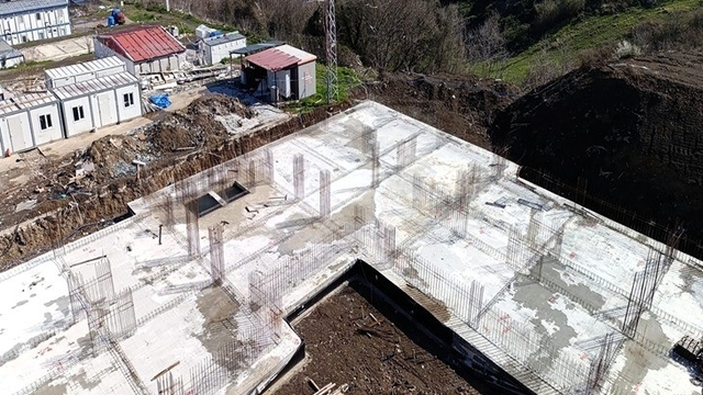658 milyon TL'lik morfoloji binasının yüzde 19'u tamamlandı