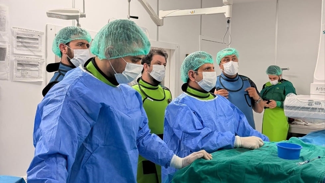 Bilecik'te kalpteki doğuştan delik ameliyatsız kapatıldı