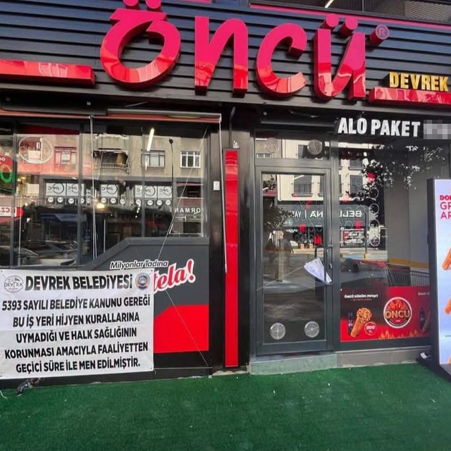 Devrek'te kurallara uymayan iş yeri mühürlendi
