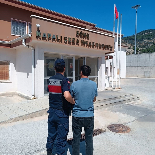 Uyuşturucu suçundan aranan şahıs Söke'de yakalandı