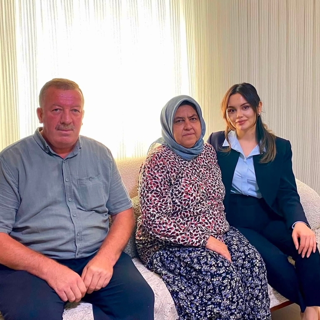 Bolu'da şehit ailesine ziyaret: Yeni kaymakamdan vefa örneği