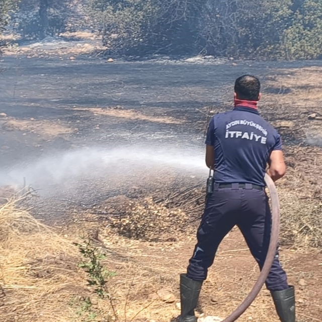 Makilik alanda çıkan yangın büyümeden söndülürdü
