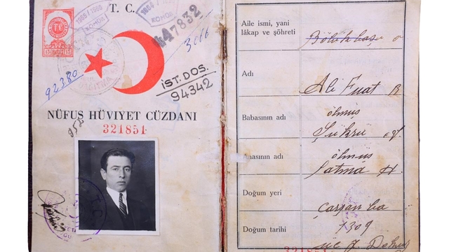 Ali Fuat Başgil'in kimliği Samsun Kent Müzesi'nde sergilenecek