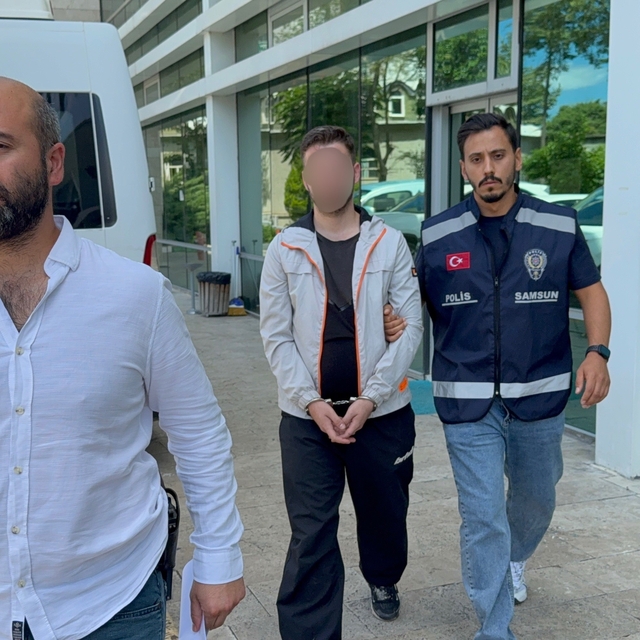 Samsun'da bir kişiyi bıçaklayan genç tutuklandı
