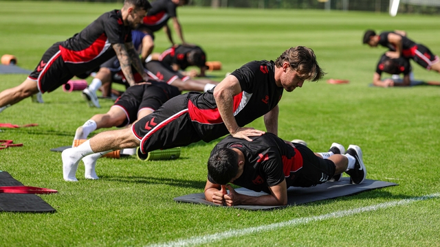 Samsunspor, Hollanda kampında çalışmalarını sürdürdü