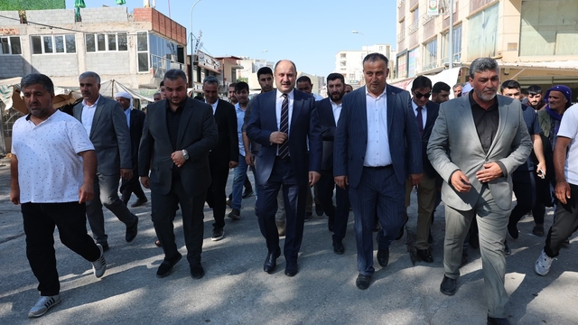 Gülpınar Hilvan'da temas ve incelemelerde bulundu