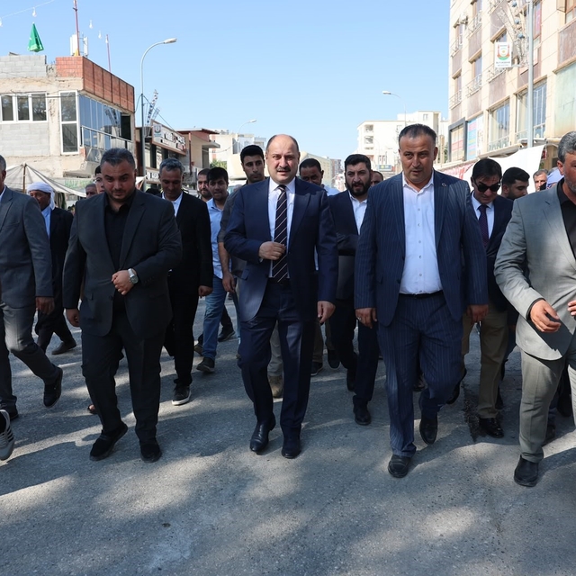 Gülpınar Hilvan'da temas ve incelemelerde bulundu