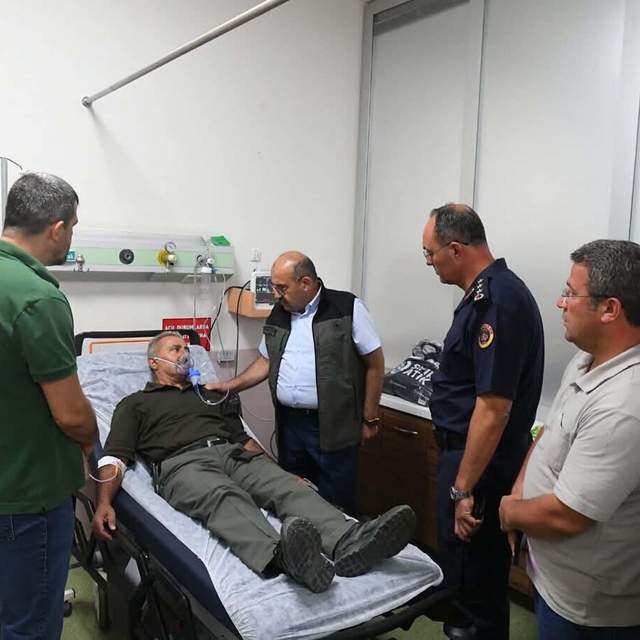 Balıkesir Gömeç'teki yangın 2'nci gününde (2)