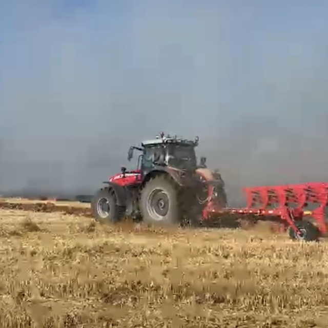 Eskişehir'de tarım arazisinde yangın paniği