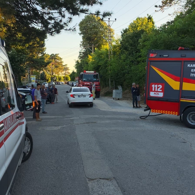 Boş arazide çıkan yangın büyümeden söndürüldü