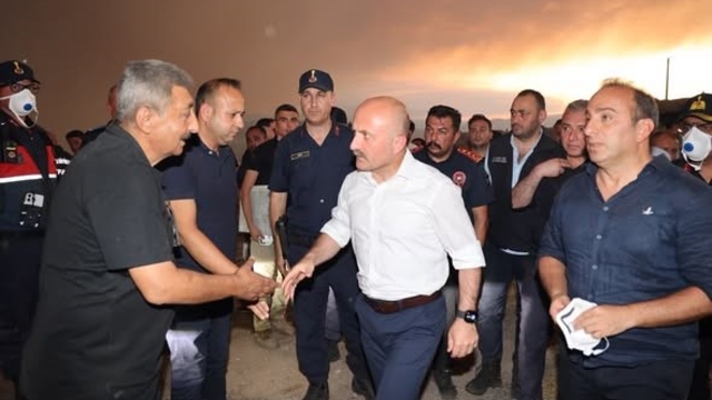 Aydın Valisi Varol yangın bölgesinde incelemelerde bulundu