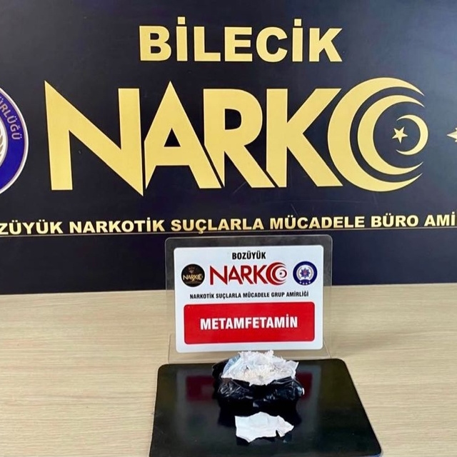 Bilecik'te uyuşturucu operasyonu: 1 gözaltı