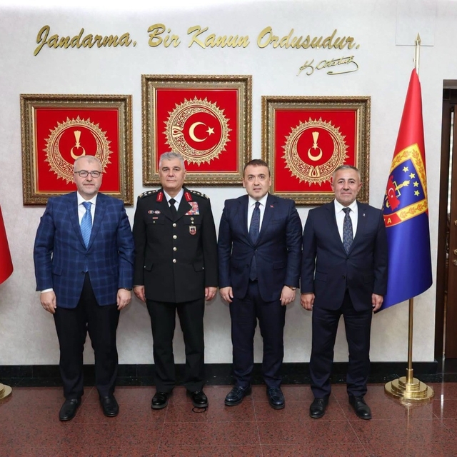 Bilecik heyeti Ankara'da güvenlik kurumlarında temaslarda bulundu