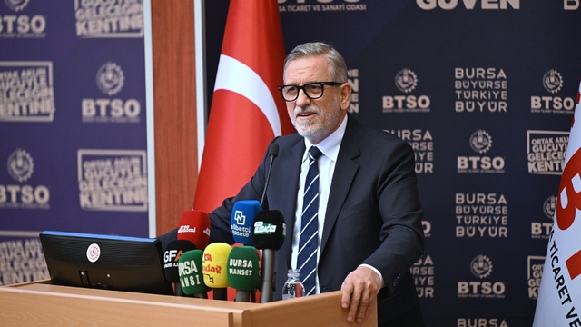 BTSO Yönetim Kurulu Başkanı İbrahim Burkay:
"Bursa, 2030 vizyonumuzla Türkiye'yi büyütmeye devam edecek"