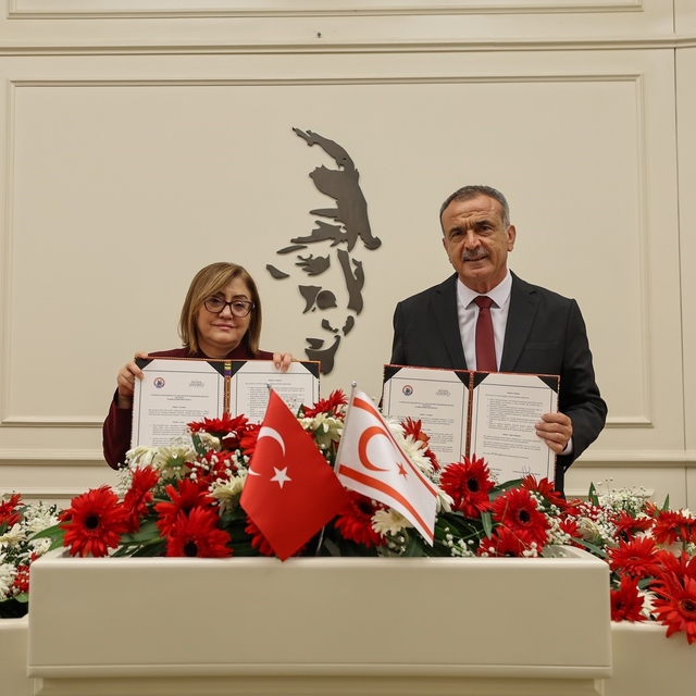 Gaziantep, Gazimağusa ile kardeş şehir protokolü imzaladı