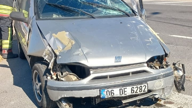 Otomobil takla attı; 5 yaralı