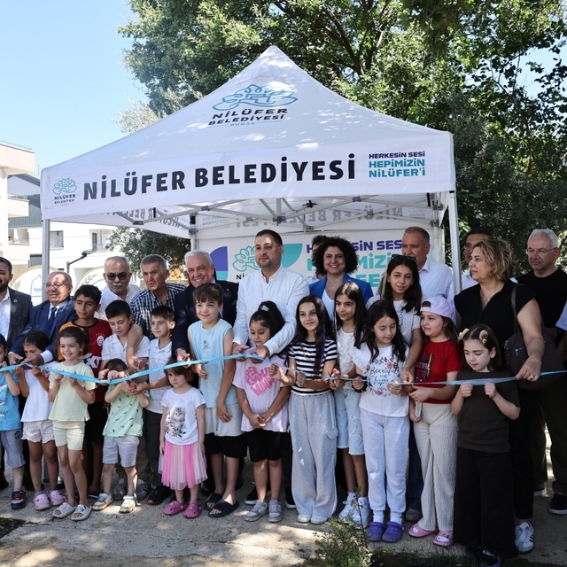 Nilüfer'de Çalı Mehmetçik Parkı açıldı