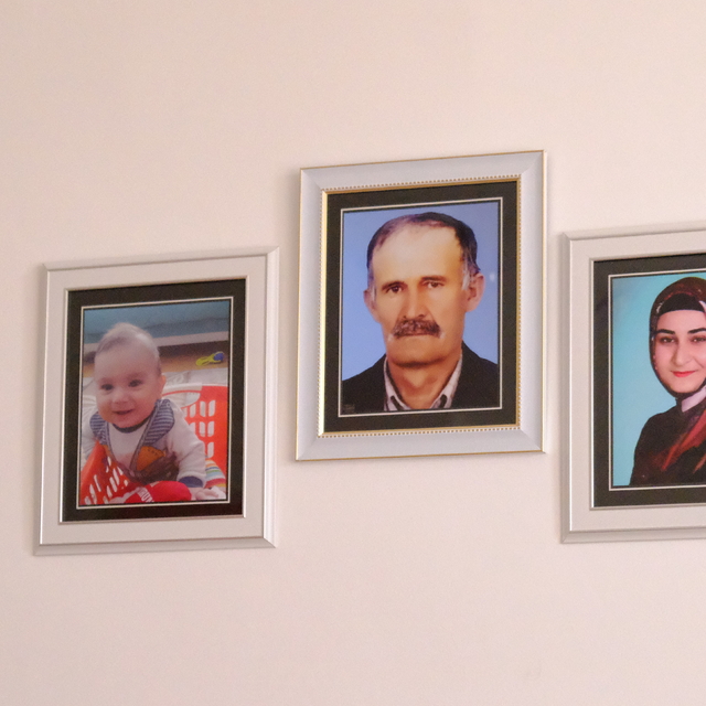 Şehit Bedirhan bebek ve annesi kabirleri başında anıldı